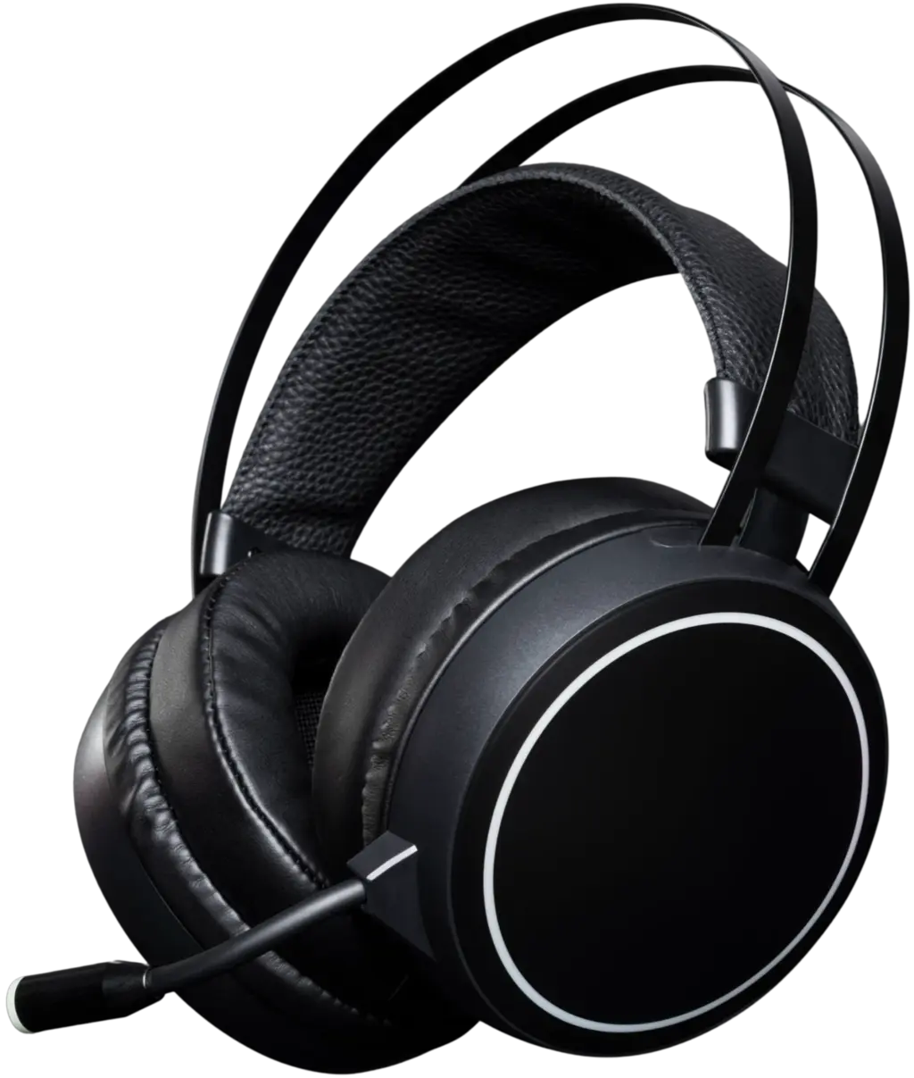 Headphones and microphone